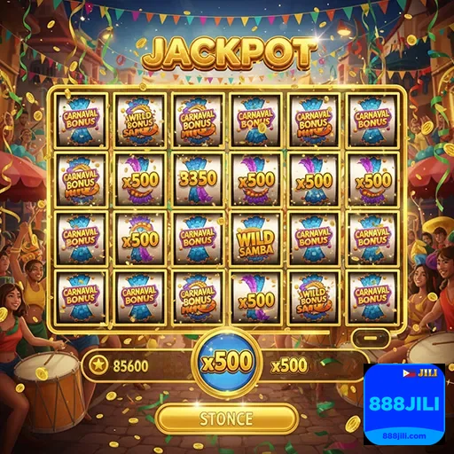 888jili jackpot bonus grid