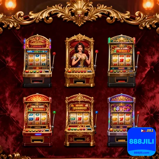 888jili slot machines display 3